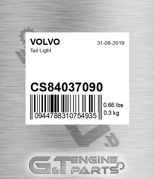 CS84037090 Tail Light