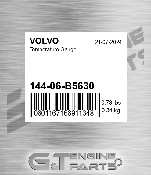 144-06-B5630 Temperature Gauge for VOLVO