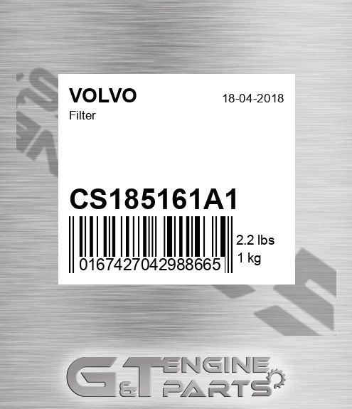 CS185161A1 Filter
