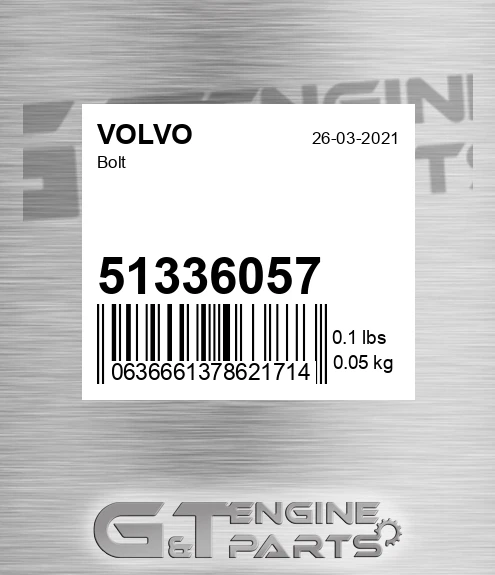 51336057 Bolt