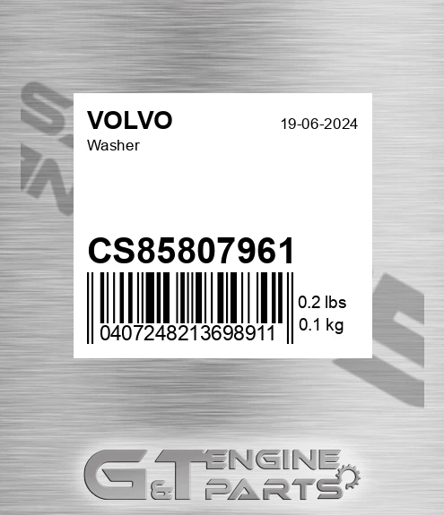 CS85807961 Washer