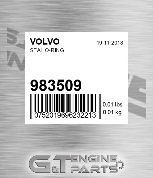 983509 VOLVO Seal O-ring