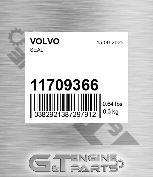 11709366 VOLVO Seal