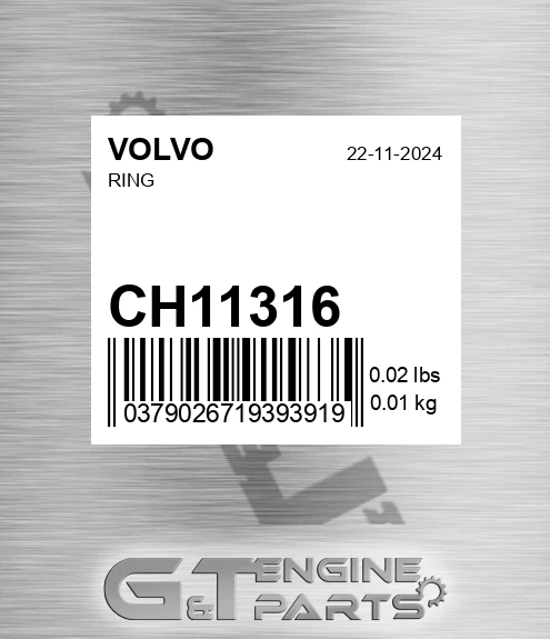CH11316 Ring