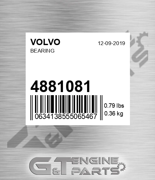 4881081 Bearing for VOLVO