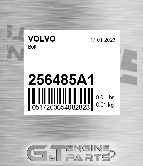 256485A1 Bolt