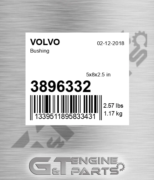 3896332 Bushing for VOLVO