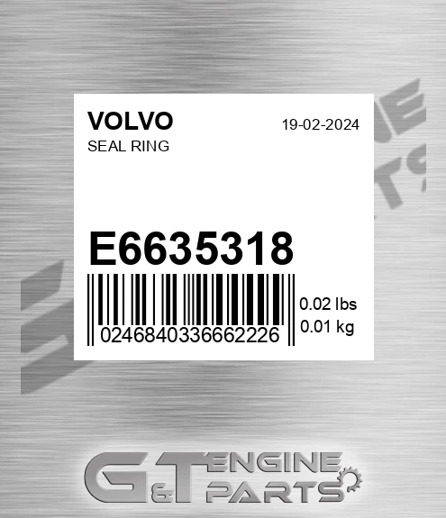 E6635318 Seal Ring
