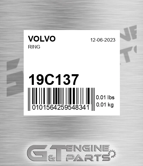 19C-137 Ring for VOLVO