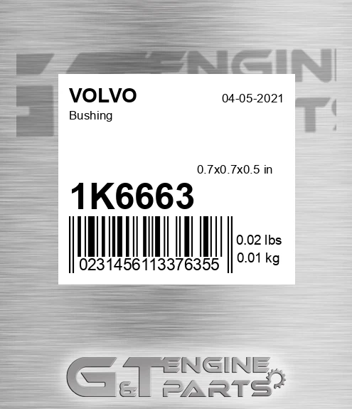 1K6663 Bushing
