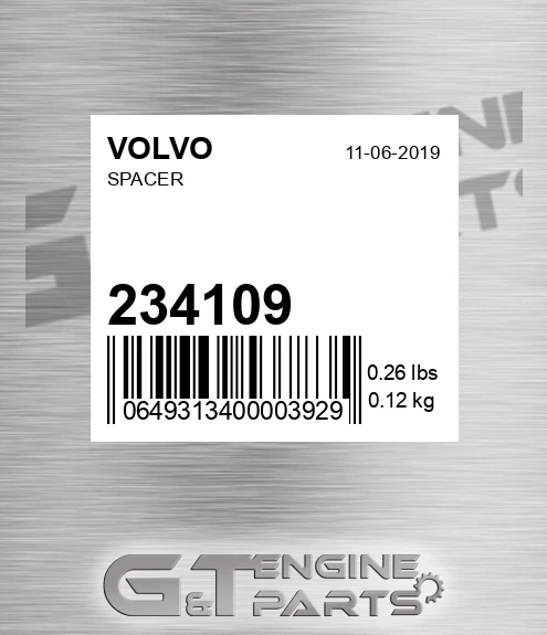 234109 Spacer