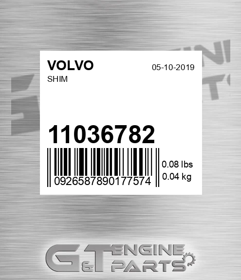 11036782 Shim for VOLVO