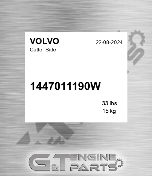 1447011190W Cutter Side for VOLVO