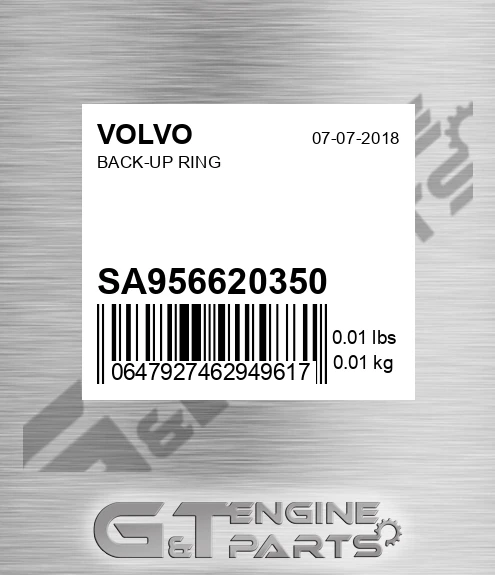 SA9566-20350 Back-up Ring