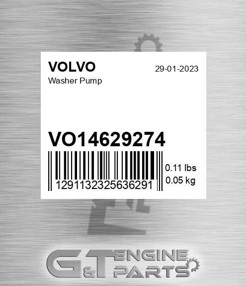 VO14629274 Washer Pump for VOLVO