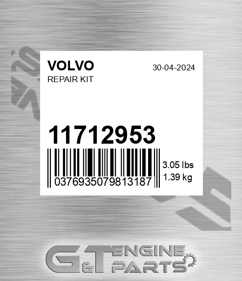 11712953 Repair Kit for VOLVO