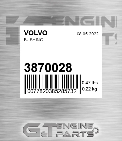 3870028 Bushing