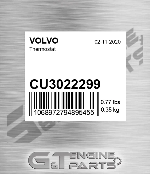 CU3022299 Thermostat
