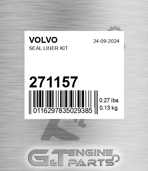 271157 Seal Liner Kit for VOLVO