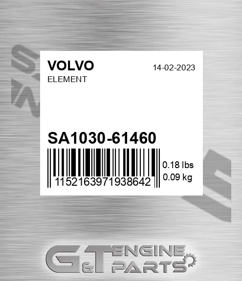 SA1030-61460 Element for VOLVO
