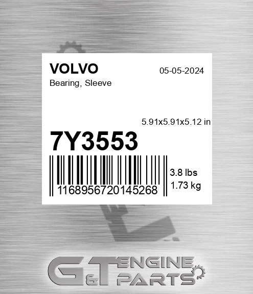 7Y3553 Bearing, Sleeve