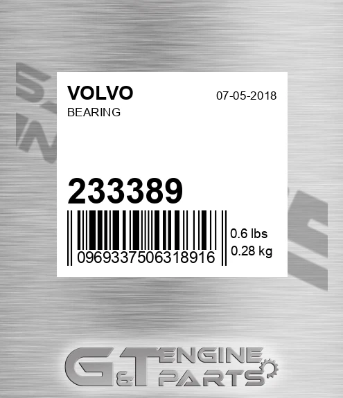 233389 Bearing