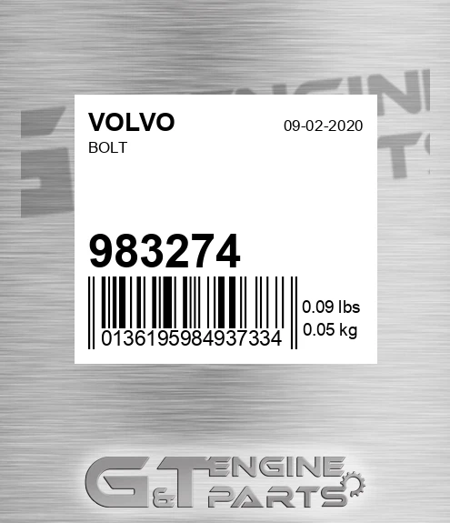 983274 Bolt