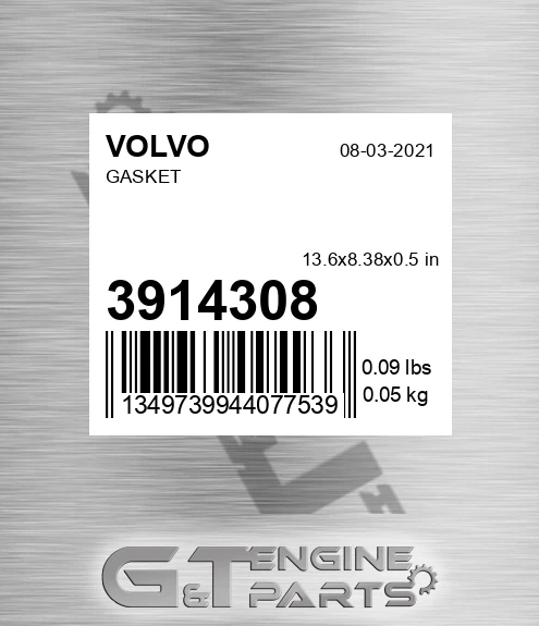 3914308 Gasket
