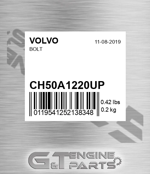 CH50A-1220UP Bolt