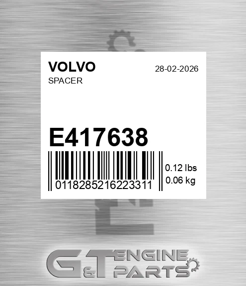E417638 Spacer