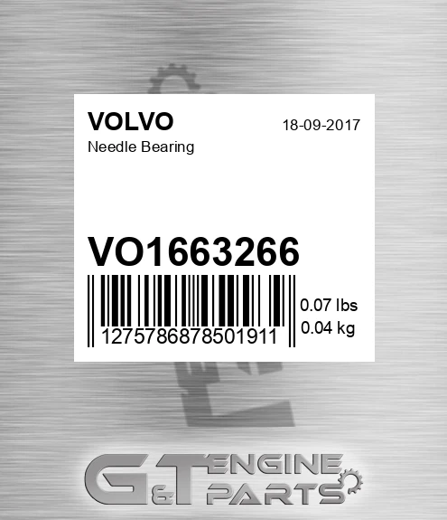 VO1663266 Needle Bearing