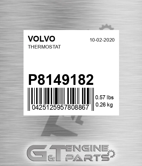 P8149182 Thermostat