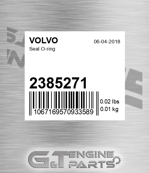 2385271 Seal O-ring