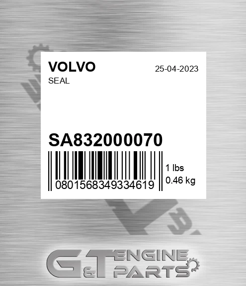 SA832000070 Seal