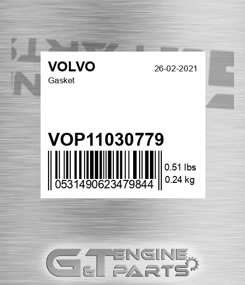 VOP11030779 Gasket for VOLVO
