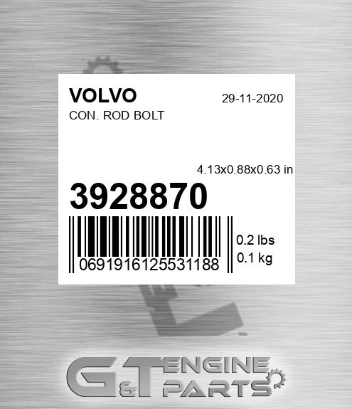 3928870 Con. Rod Bolt