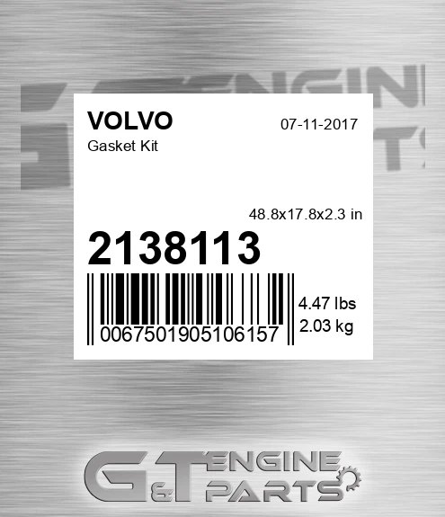 2138113 Gasket Kit