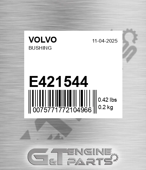 E421544 Bushing for VOLVO