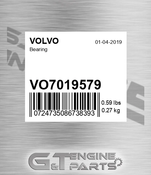 VO7019579 Bearing for VOLVO