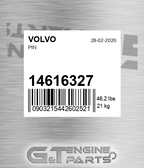 14616327 Pin for VOLVO