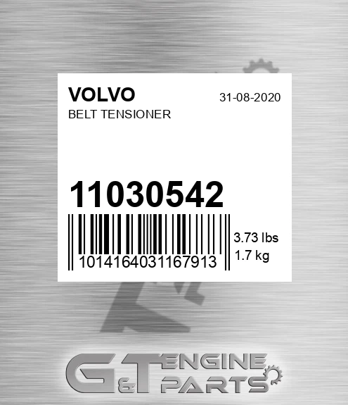 11030542 Belt Tensioner for VOLVO