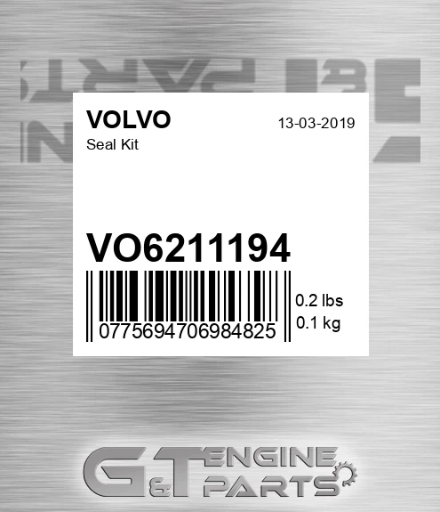 VO6211194 Seal Kit for VOLVO