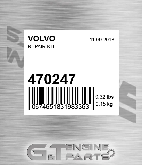 470247 Repair Kit for VOLVO