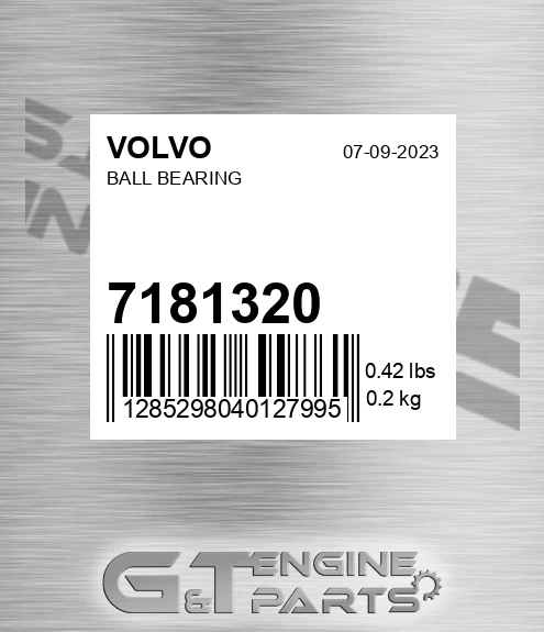 7181320 VOLVO Ball Bearing