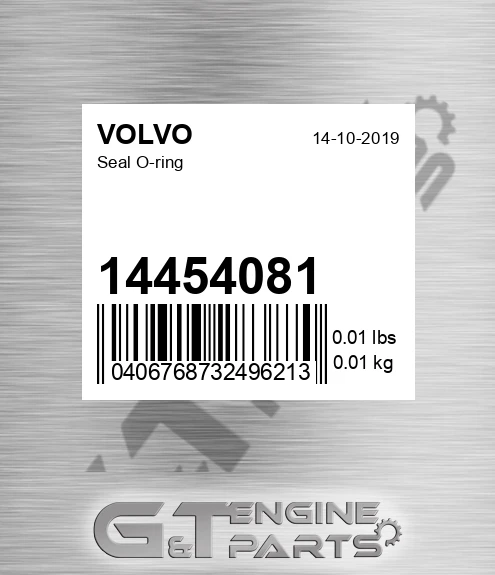 14454081 Seal O-ring