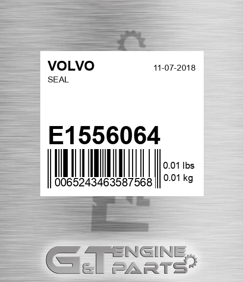 E1556064 VOLVO Seal