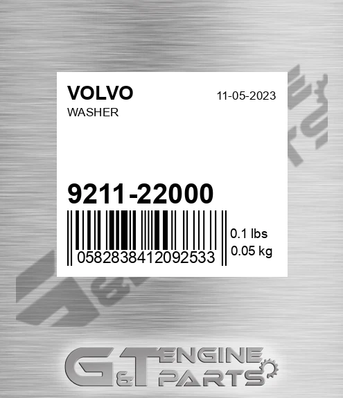 9211-22000 Washer for VOLVO