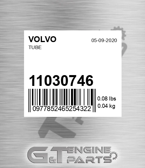 11030746 Tube for VOLVO