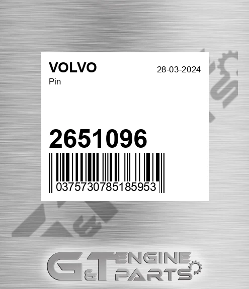 2651096 Pin for VOLVO
