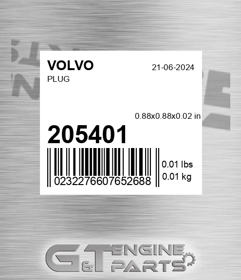 205401 Plug